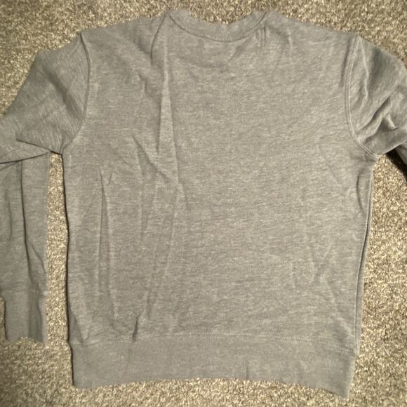 Life Is Good Gray Sweatshirt with Floral Design - Picture 9 of 9